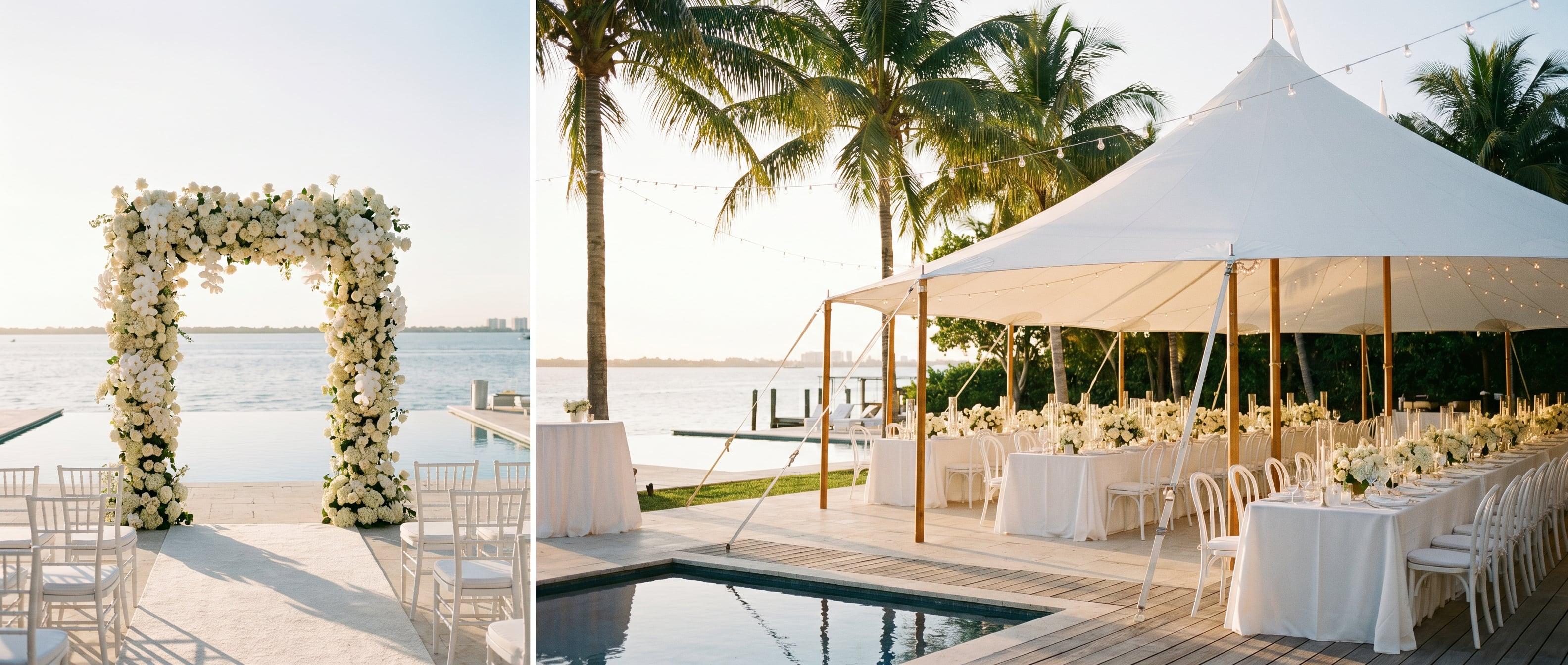 Wedding Villa Rental Miami luxury villa rental. LIMITLESS VILLAS