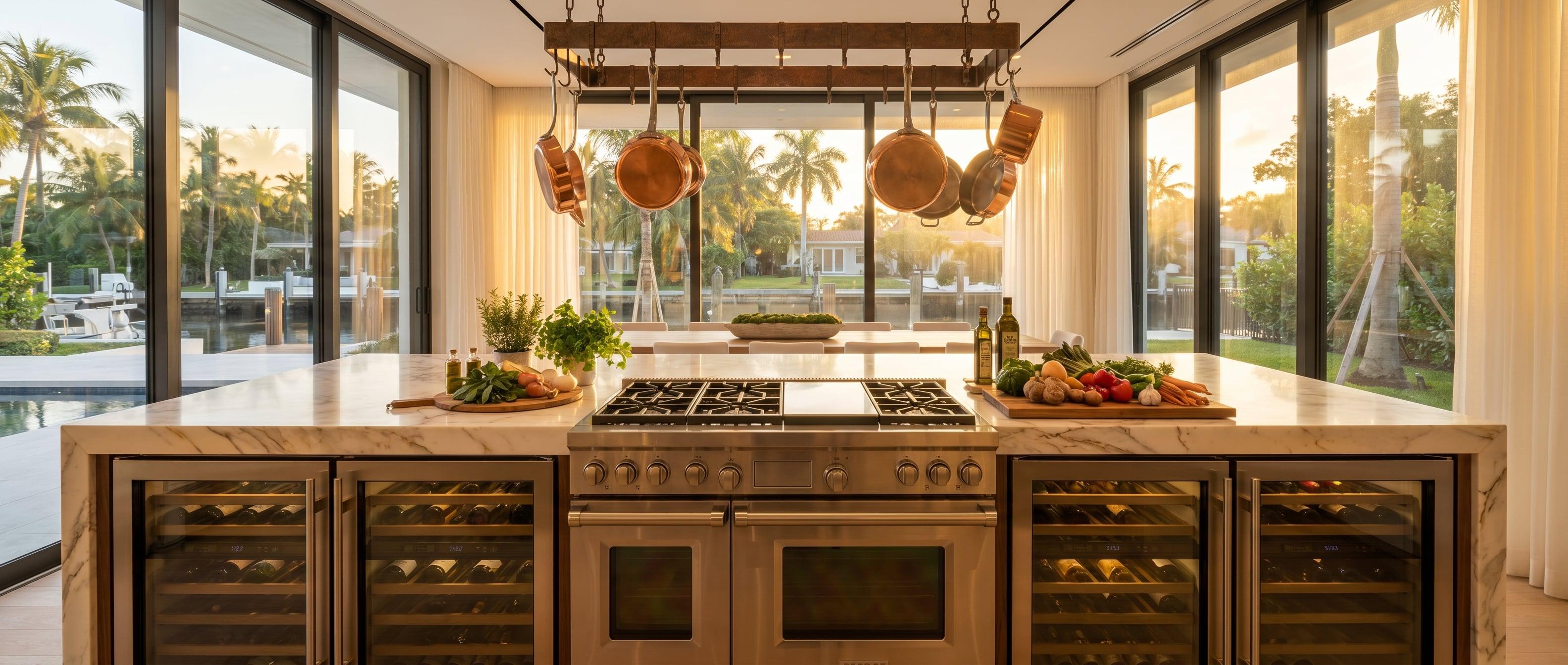 Villa Rentals Miami With Chef Kitchen