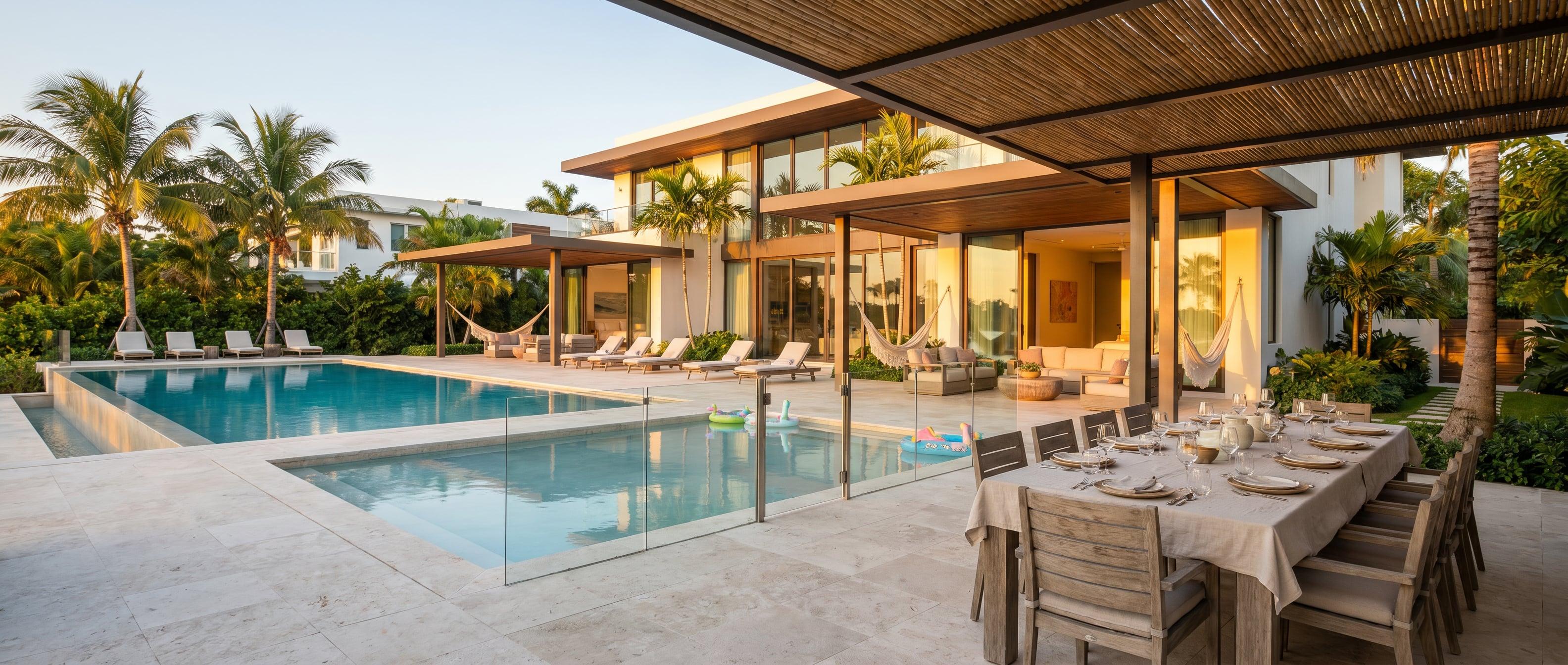 The Best Multigenerational Family Villas in Miami