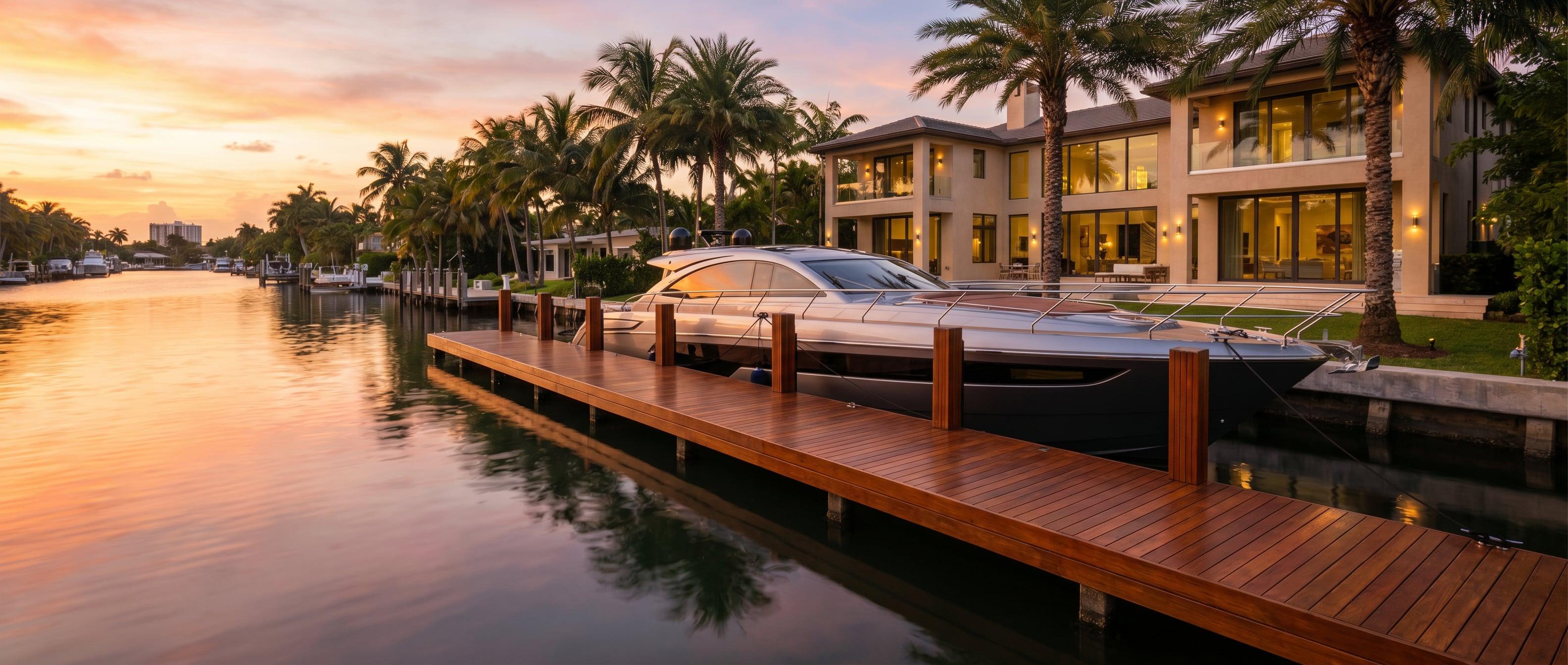 Villa Rental with Private Dock in Miami: The Deep-Water Specifics