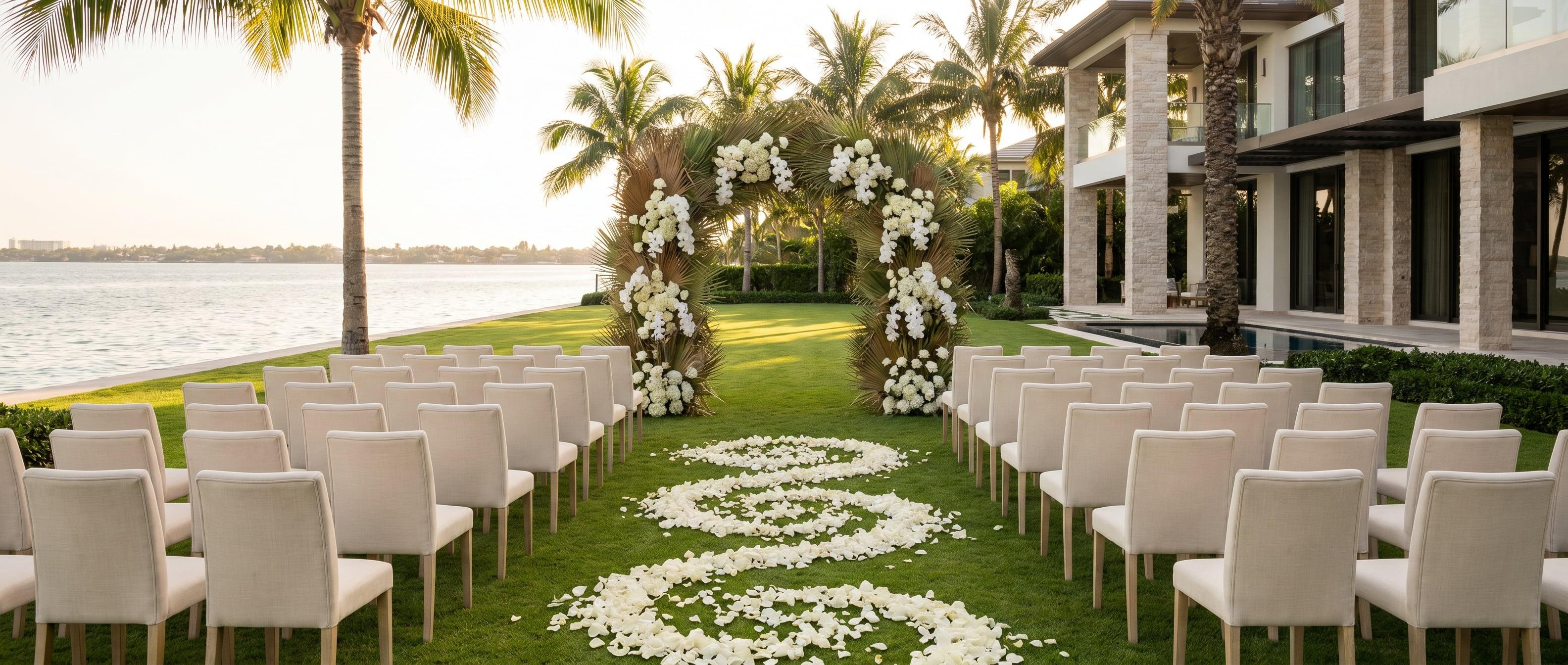 The Editorial Guide to a Miami Wedding Villa Rental
