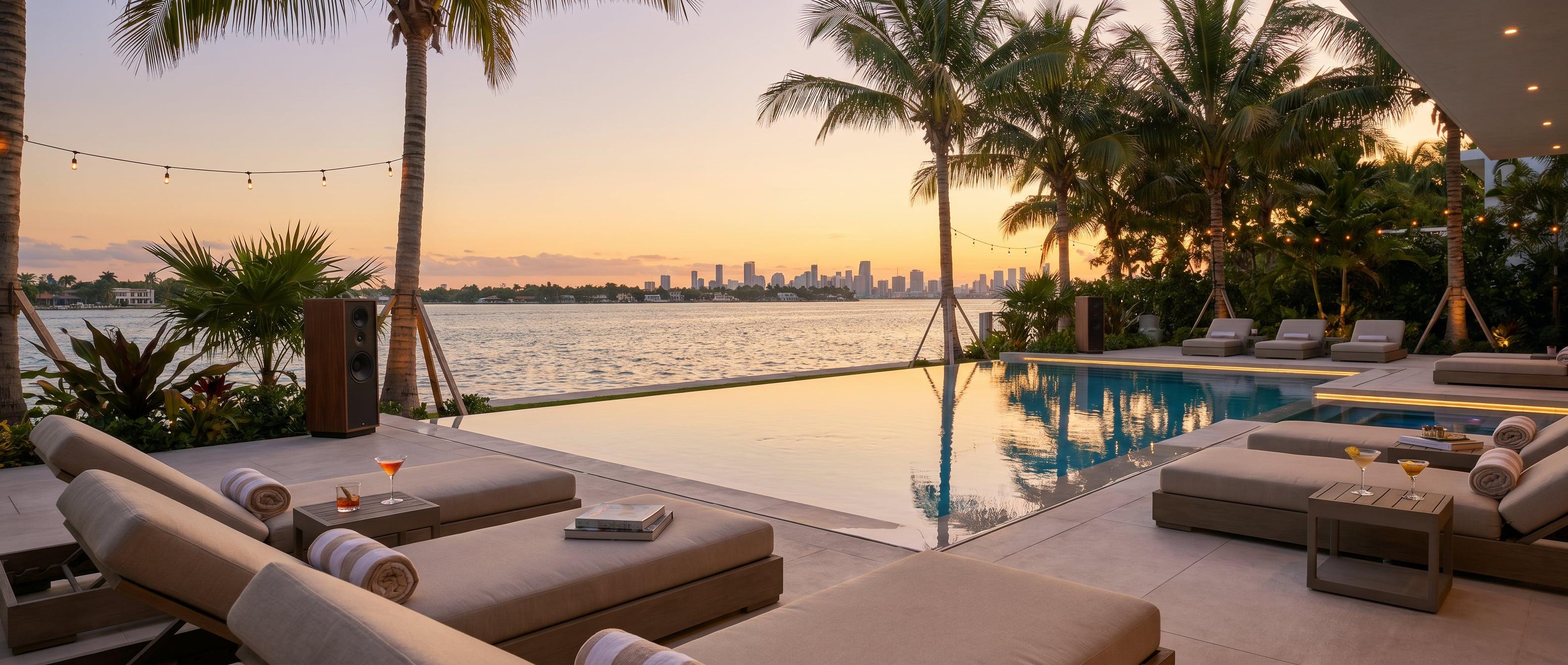 Bachelor and Bachelorette Villa Rental Miami luxury villa rental. LIMITLESS VILLAS