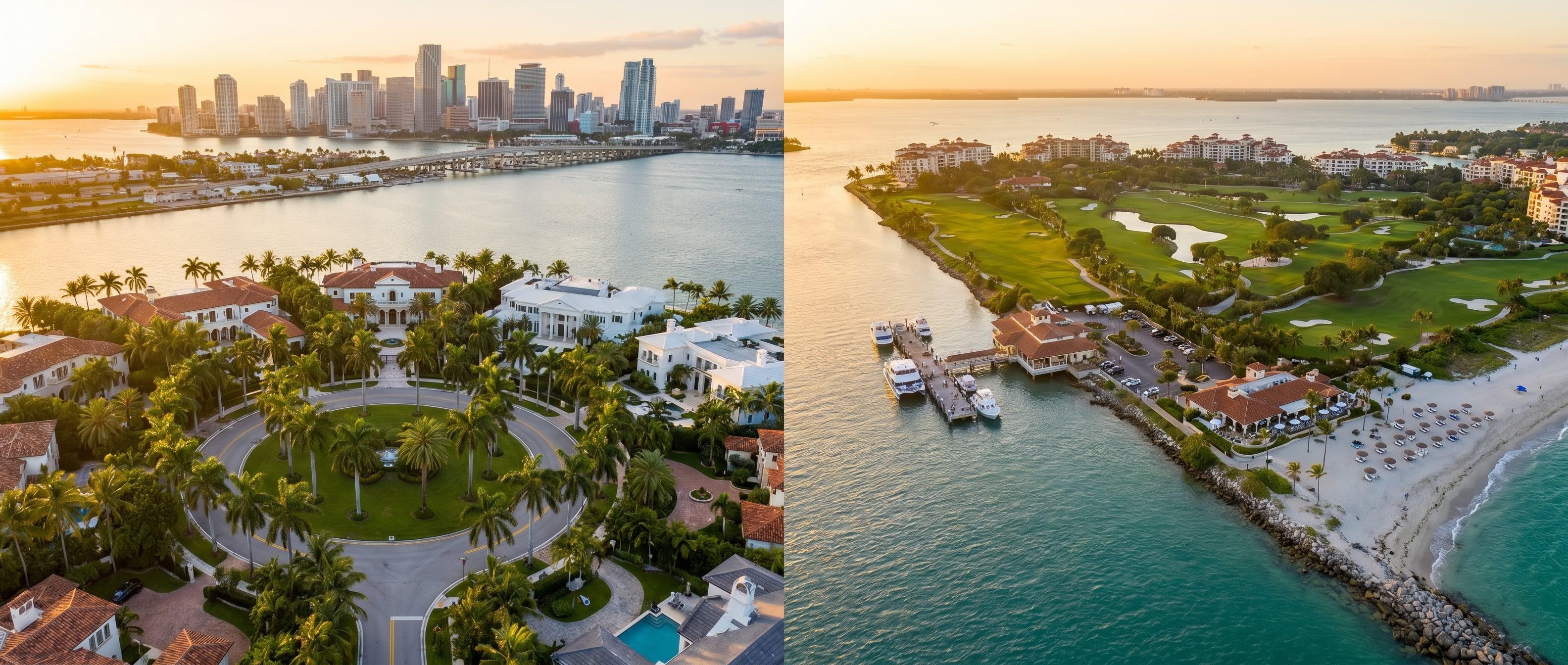 Star Island vs Fisher Island. LIMITLESS VILLAS